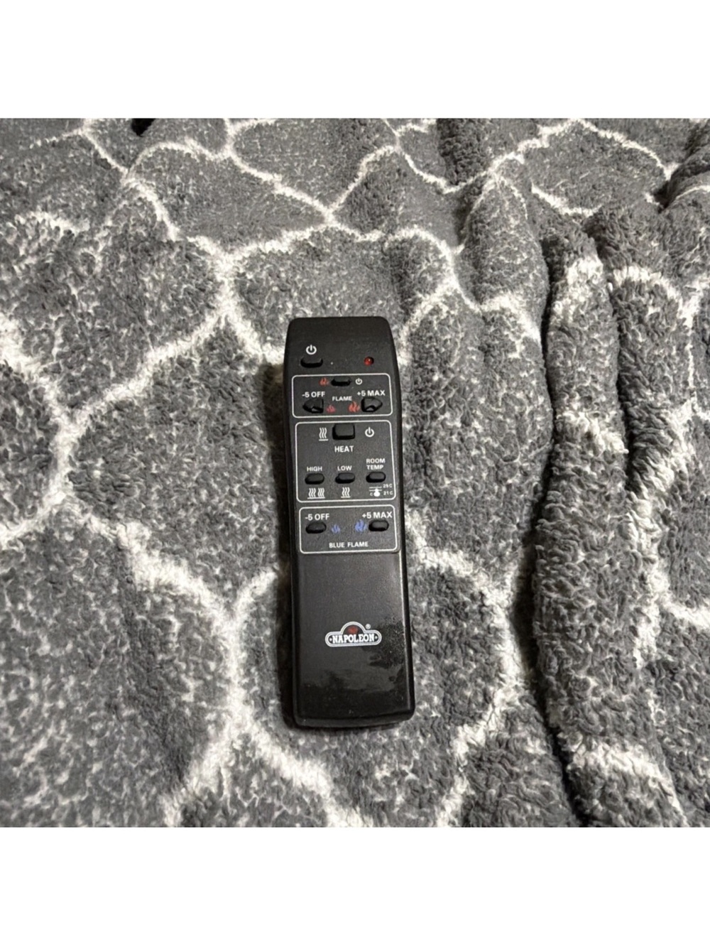 Napoleon Black Remote Control - Fireplace/Heat